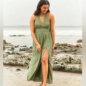 Abercrombie & Fitch Maxi Halter Dress XXLT